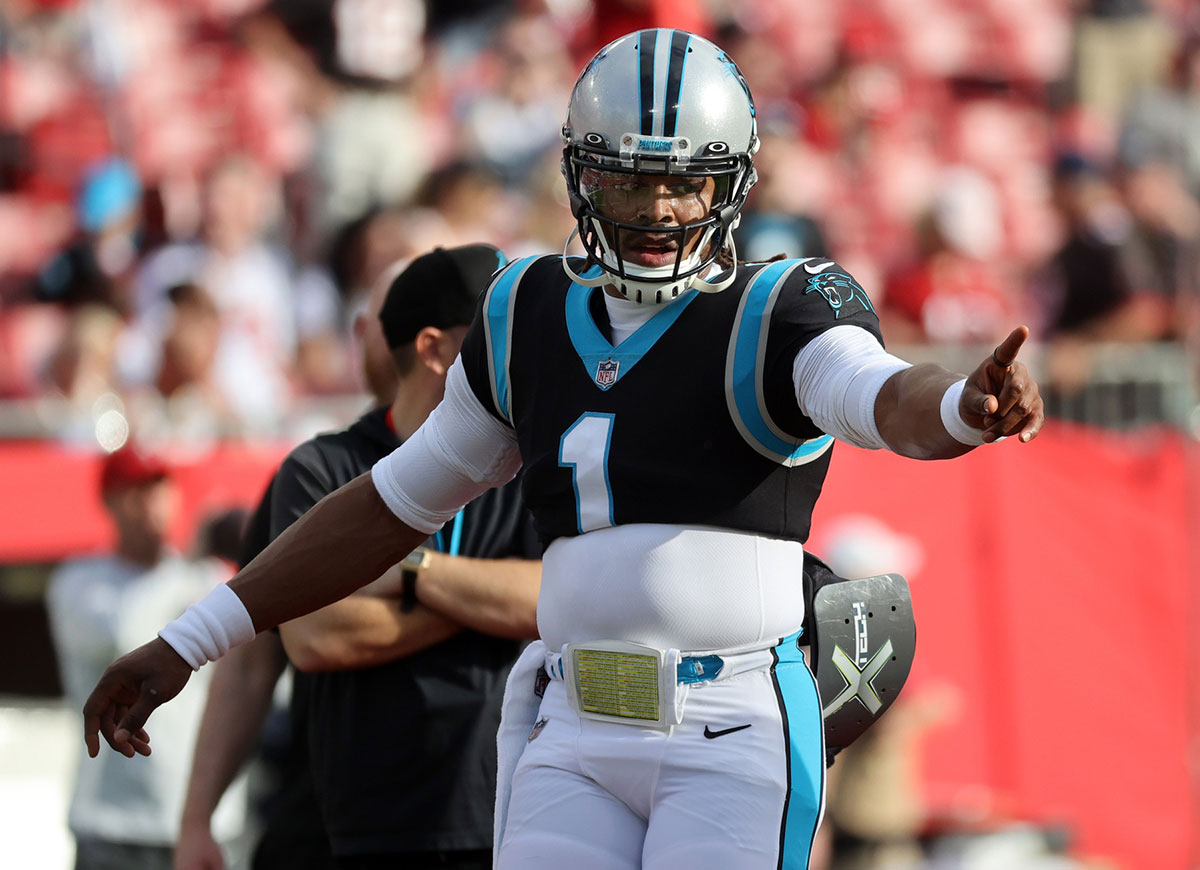 Cam Newton Panthers second stint