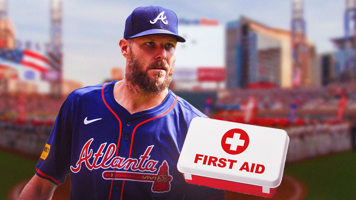 Braves pitcher Chris Sale