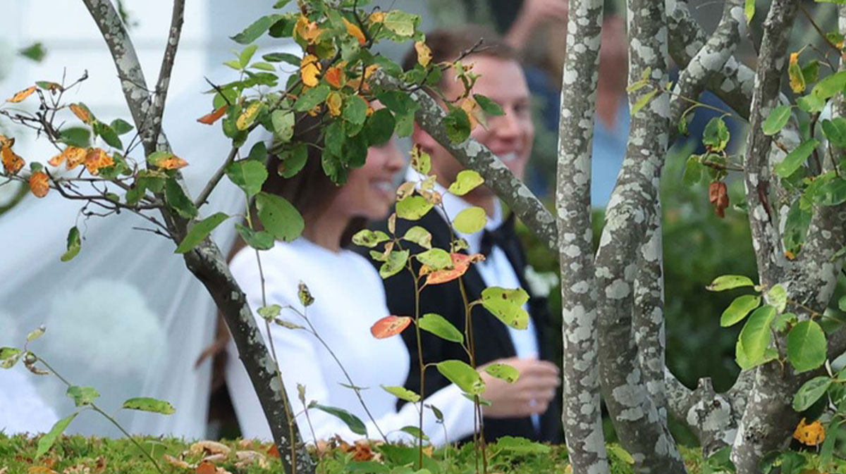 Olivia Culpo and Christian McCaffrey wedding at the Watch Hill Chapel and reception to follow at at the Ocean House in Westerly, RI on Saturday, June 29, 2024.
