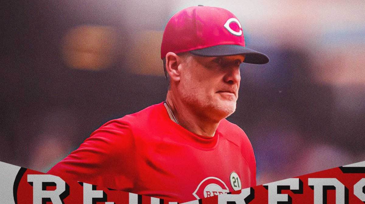 David Bell as Reds manager looking sad