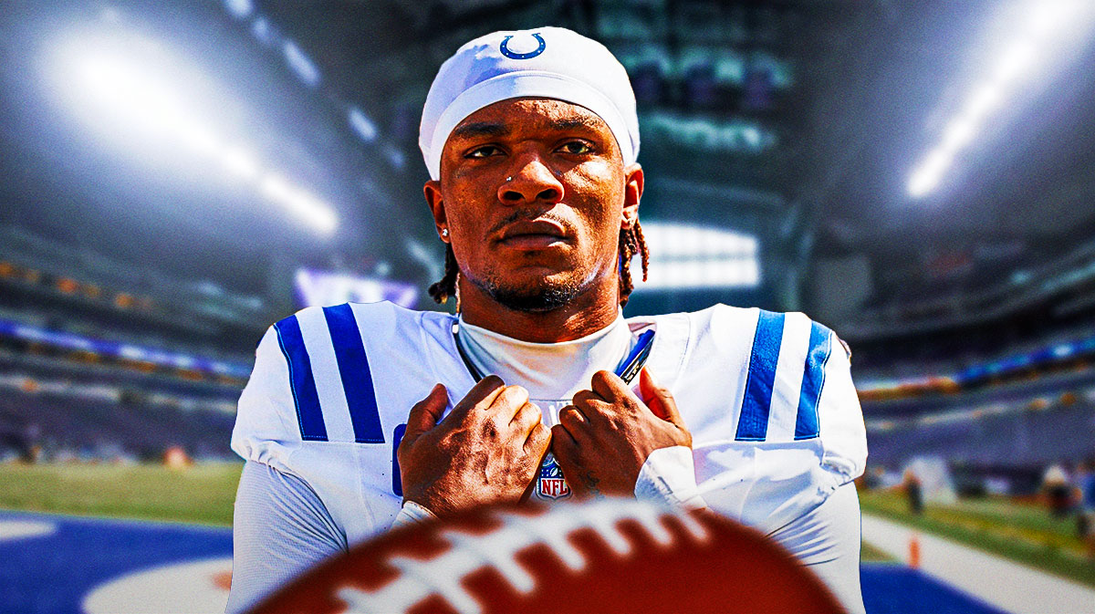 Anthony Richardson in a Colts jersey.