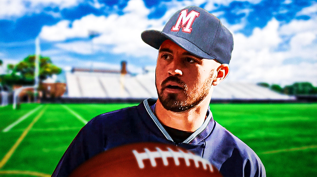 Connor Stalions coaching Detroit Mumford.
