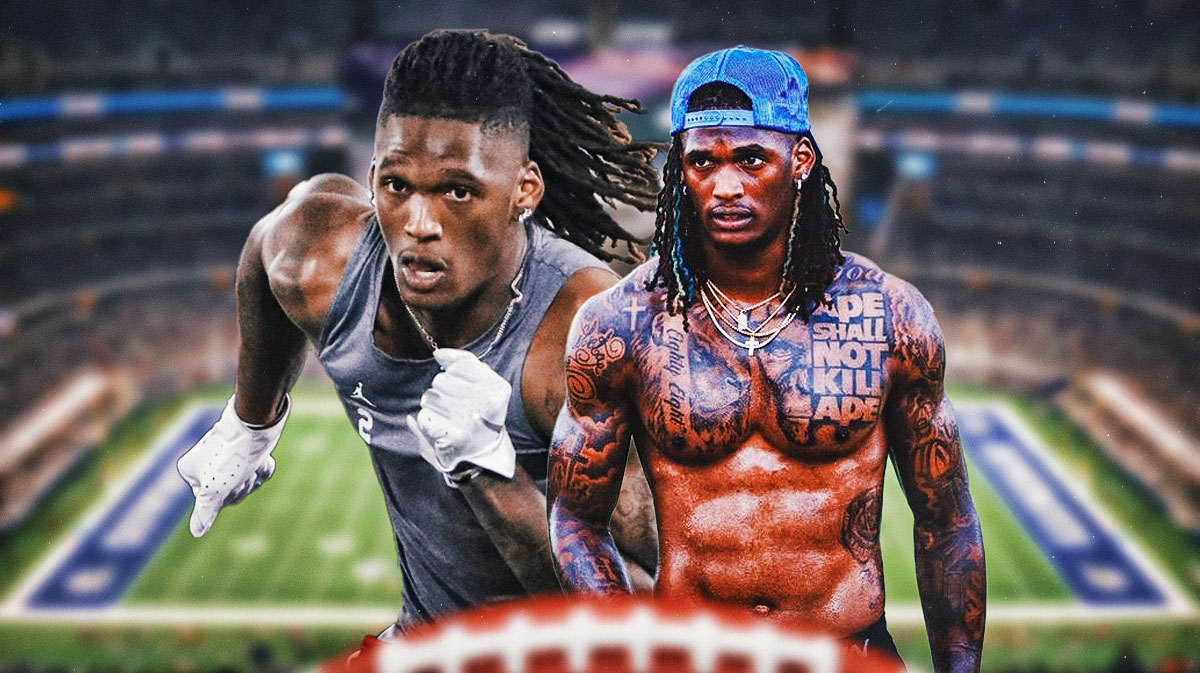 CeeDee Lamb flexing and looking super jacked