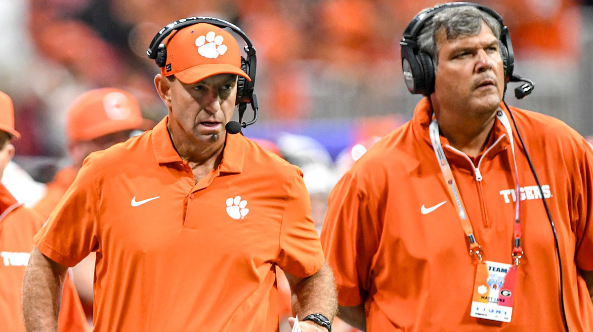 Dabo Swinney still believes in Clemson, even with the departures of top players Trevor Lawrence and Travis Etienne Jr