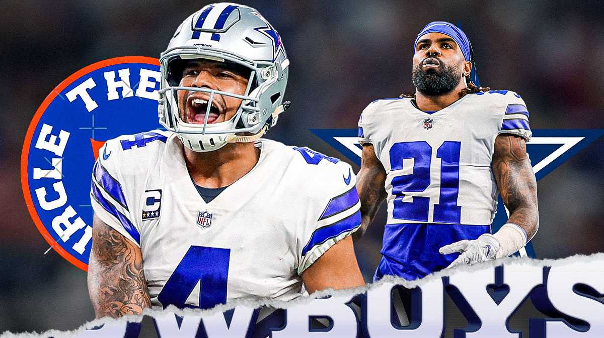 Cowboys' Dak Prescott shows 'legend' Ezekiel Elliott major love