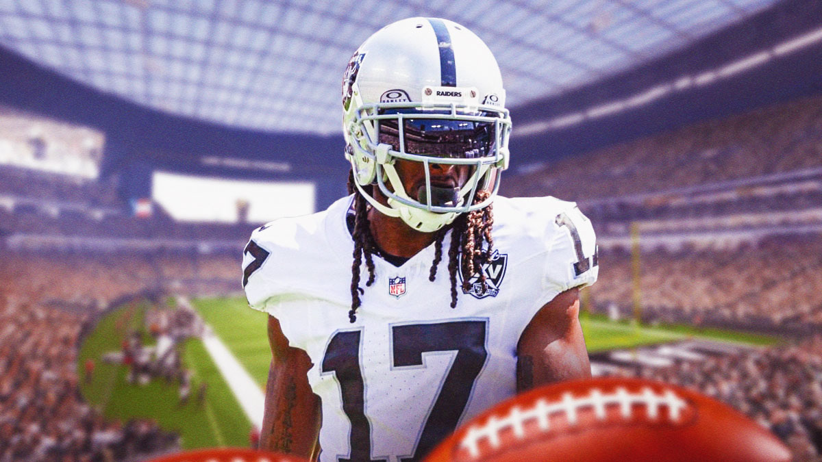 Davante Adams in Raiders uniform