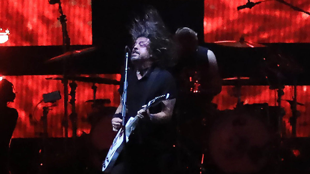 Dave Grohl performing during Foo Fighters concert on May 11, 2024.