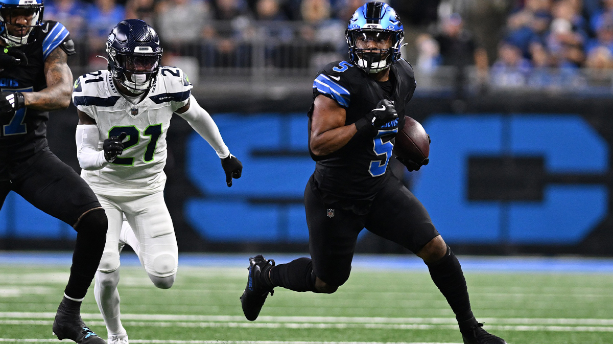 Lions' David Montgomery sets new franchise record with TD vs. Seahawks