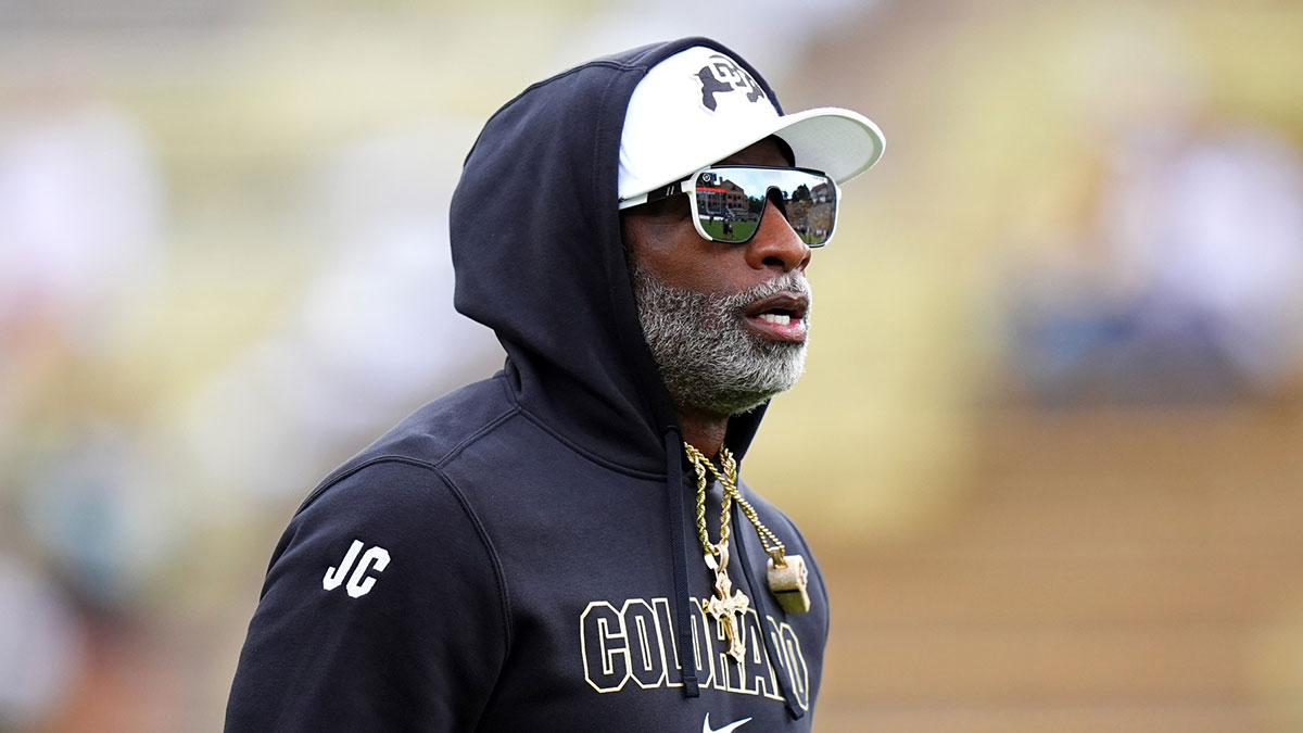 Colorado football head coach Deion Sanders.