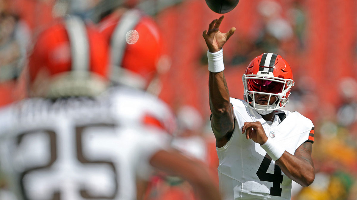 Deshaun Watson Browns preseason game