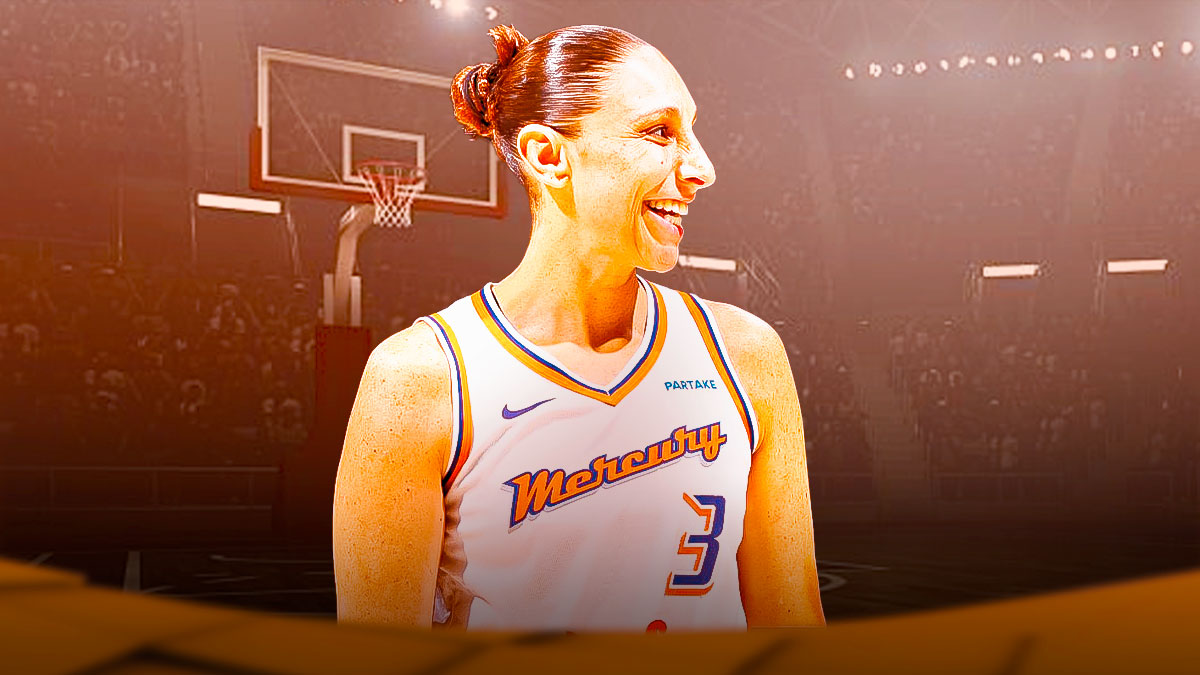 Diana Taurasi smiling in appreciation