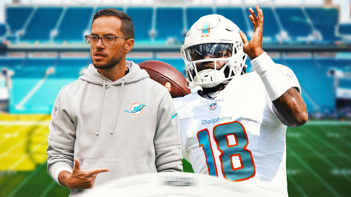 Dolphins' Mike McDaniel explains decision to start Tyler Huntley vs Titans