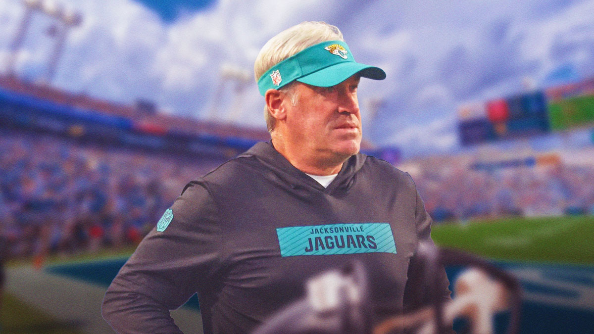 Doug Pederson in Jaguars coaching gear.