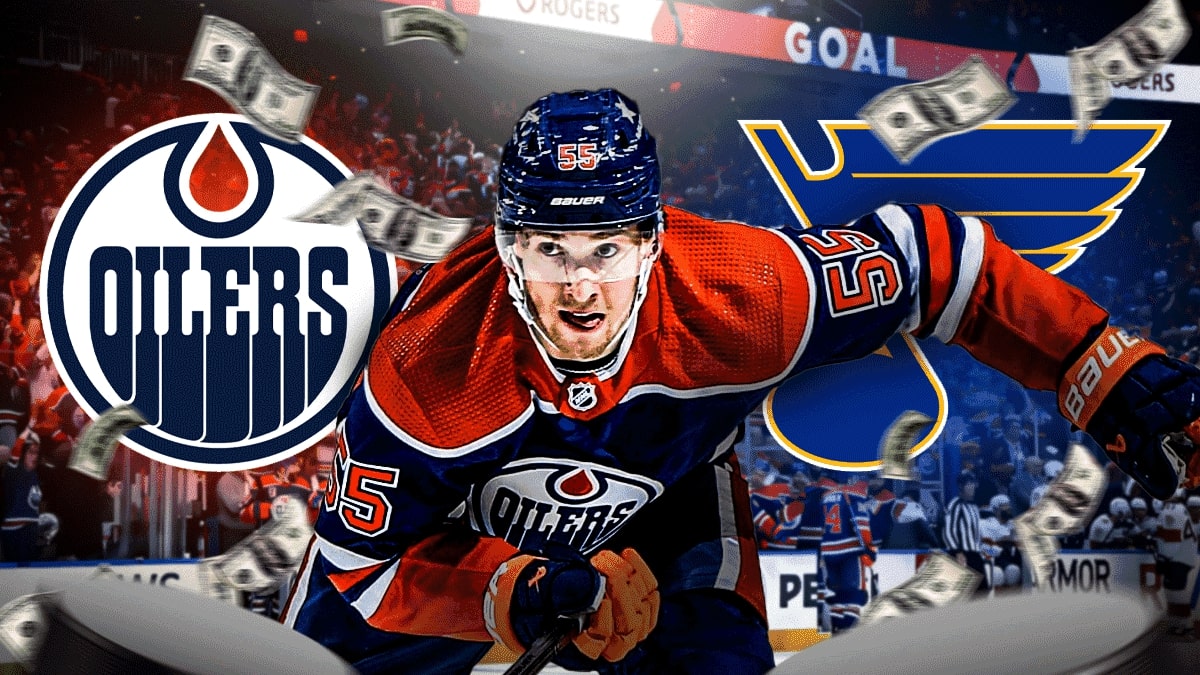 Blues star Dylan Holloway talking about weird Oilers contract talk.
