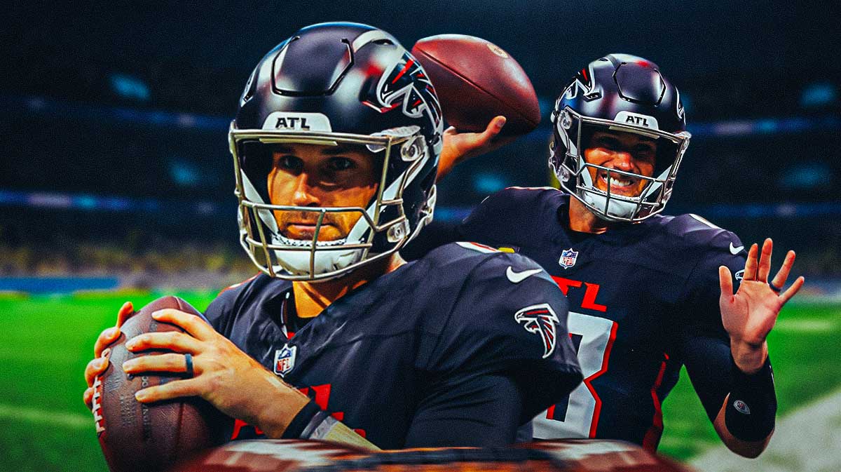 Kirk Cousins in a Falcons jersey.