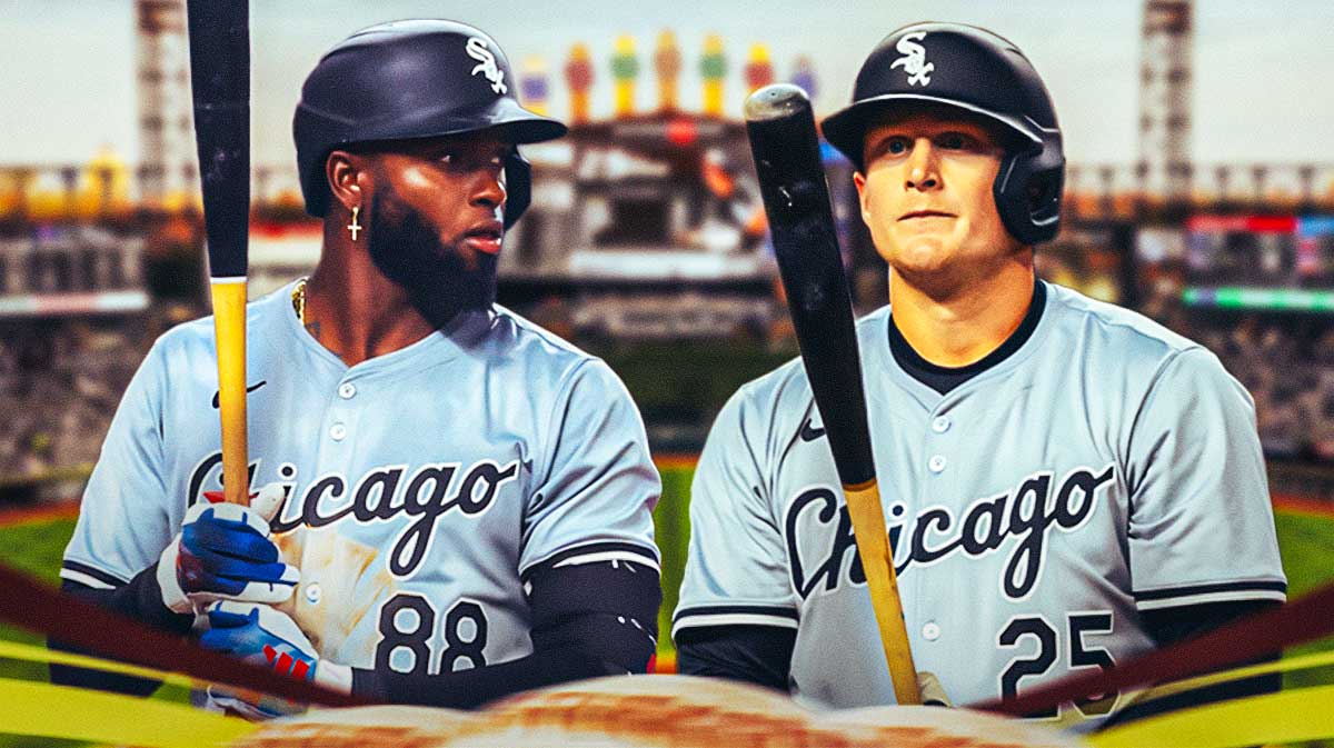 White Sox Luis Robert Jr. and Andrew Vaughn