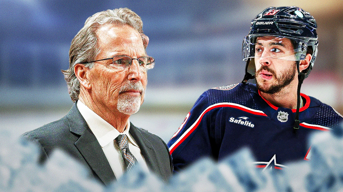 Johnny Gaudreau and John Tortorella