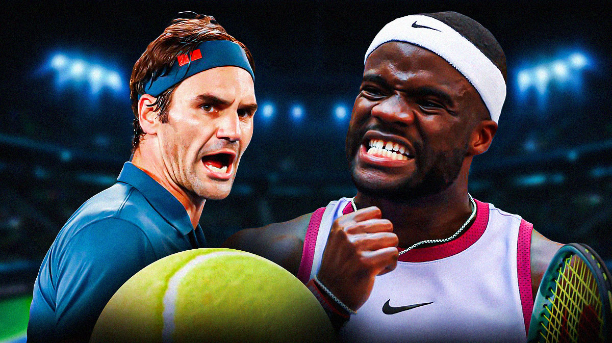 Roger Federer, Frances Tiafoe, Arthur Ashe Stadium