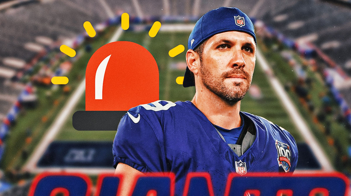 Graham Gano with emergency symbol.