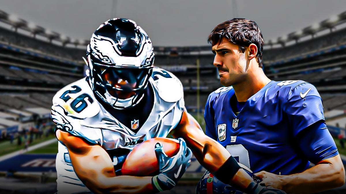 Giants Brian Daboll Daniel Jones and Eagles Saquon Barkley