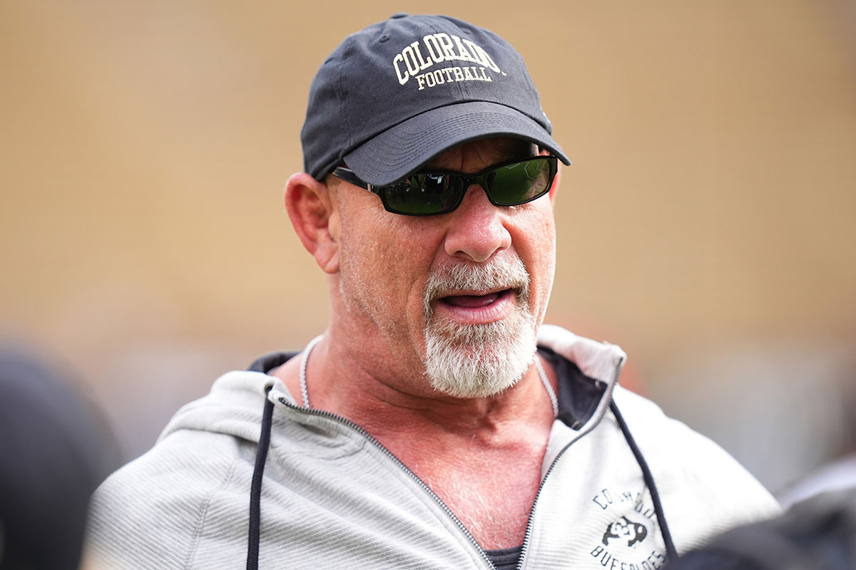 Goldberg at Colorado's game North Dakota State on August 29, 2024.