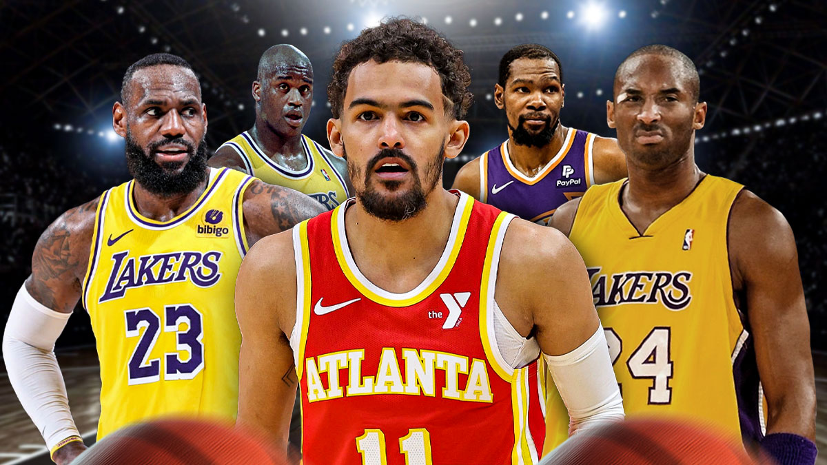Trae Young, Hawks, LeBron James, Kobe Bryant, Trae hawks