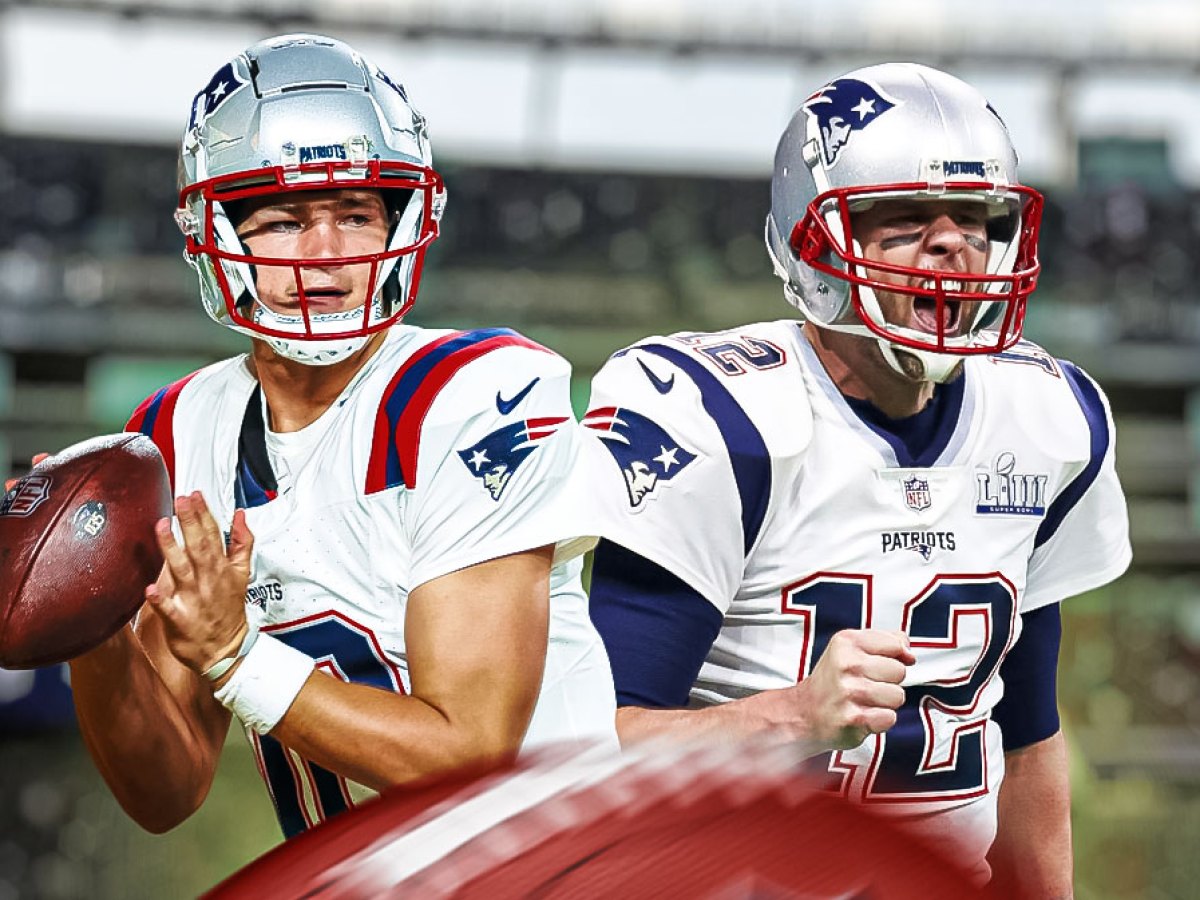 How Tom Brady feels about Patriots' Drake Maye not starting