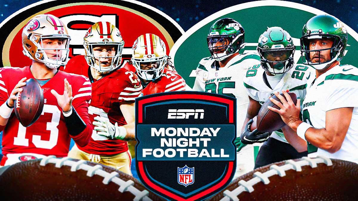 Jets vs. 49ers How to watch Monday Night Football on TV, stream, date