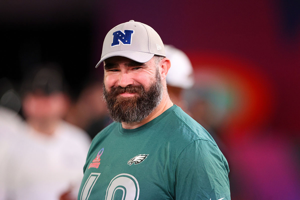 Eagles superfan reveals brutal injuries after viral Jason Kelce chest bump