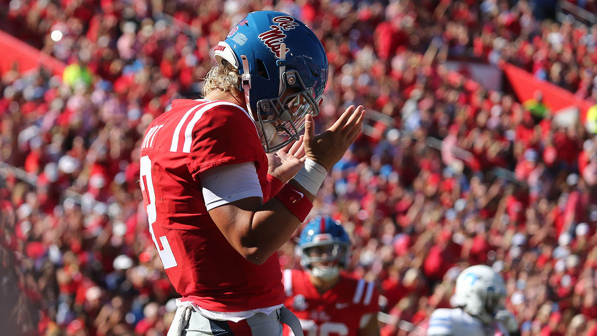 Ole Miss QB Jaxson Dart.
