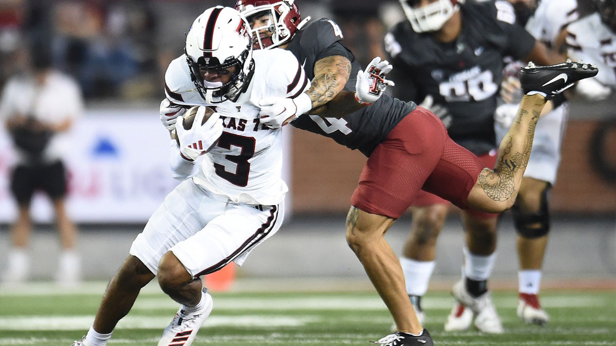 Texas Tech football player Josh Kelly
