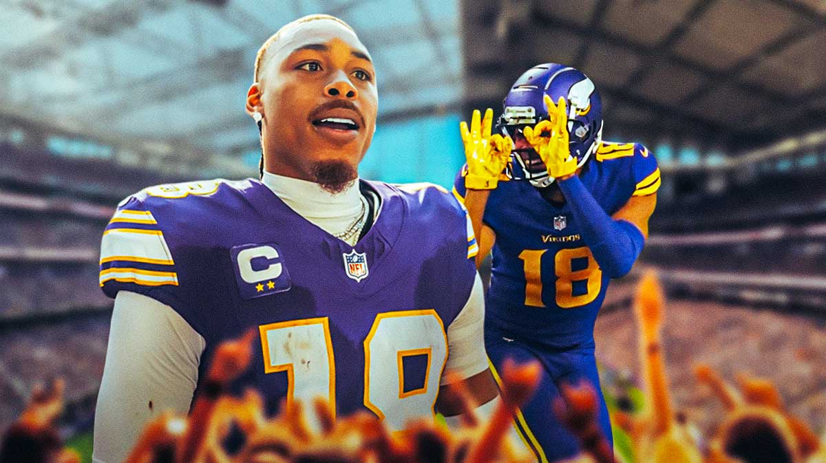 Justin Jefferson dancing.