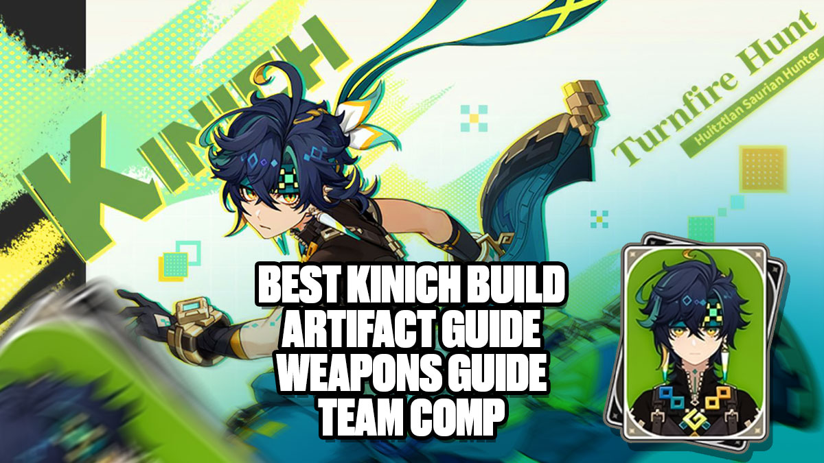 Kinich Build Weapon Artifact Build Guide Genshin Impact