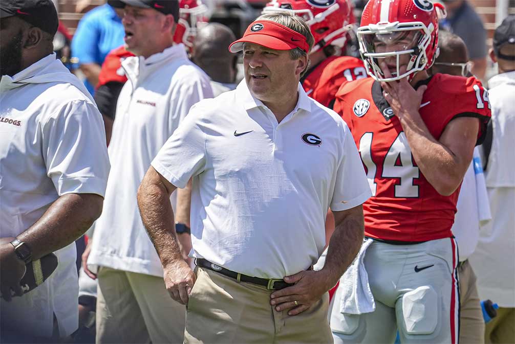 Georgia football coach Kirby Smart gives flurry of injury updates after ...