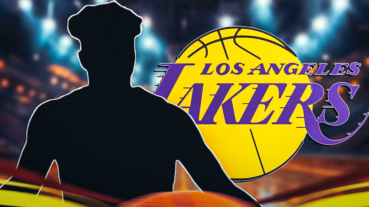 Lakers' logo next to roster list and Grizzlies' Jordan Goodwin