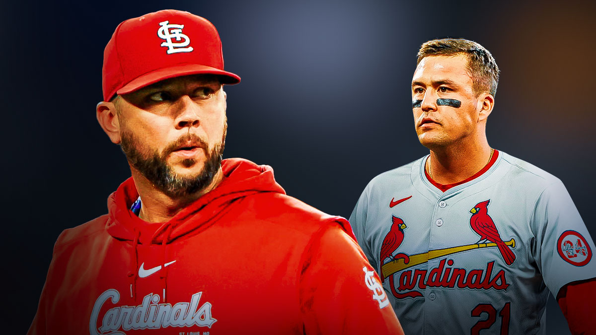 Lars Nootbar beside Oliver Marmol