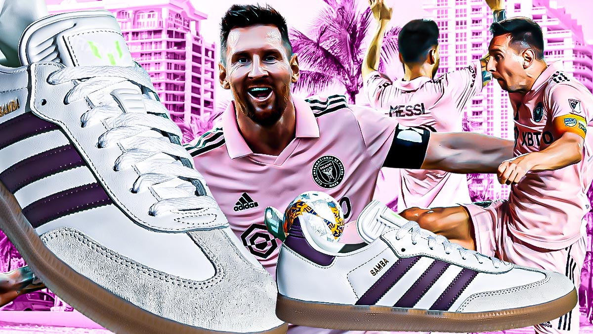 Lionel Messi, Adidas team up for new signature Samba sneakers