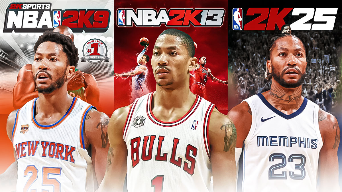 Looking Back At Derrick Rose in Every NBA 2K Game