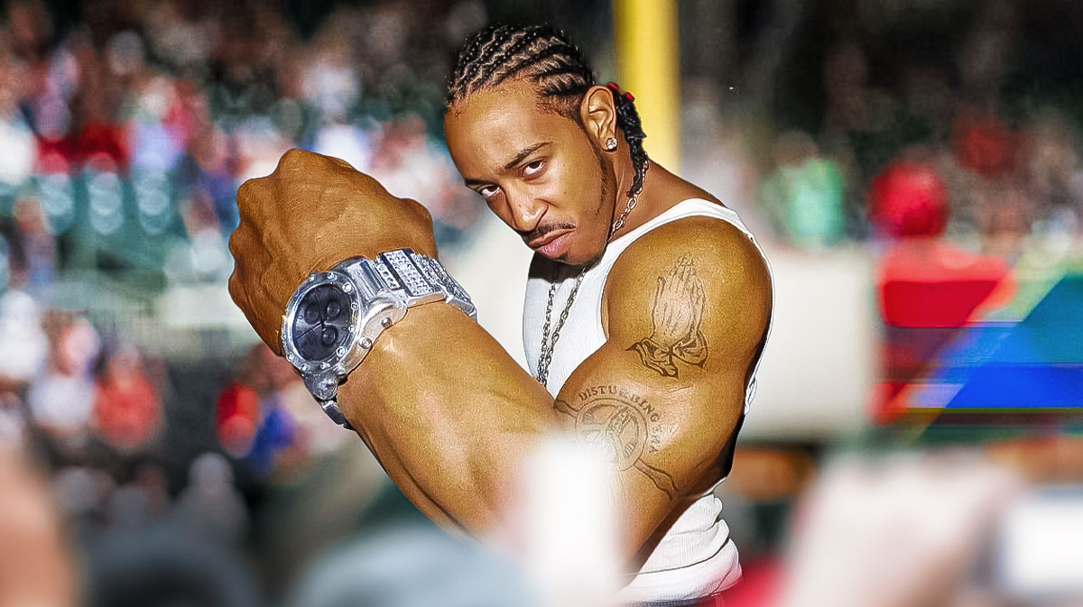 Ludacris goes viral for using 'Get Back' arms during Braves' first pitch