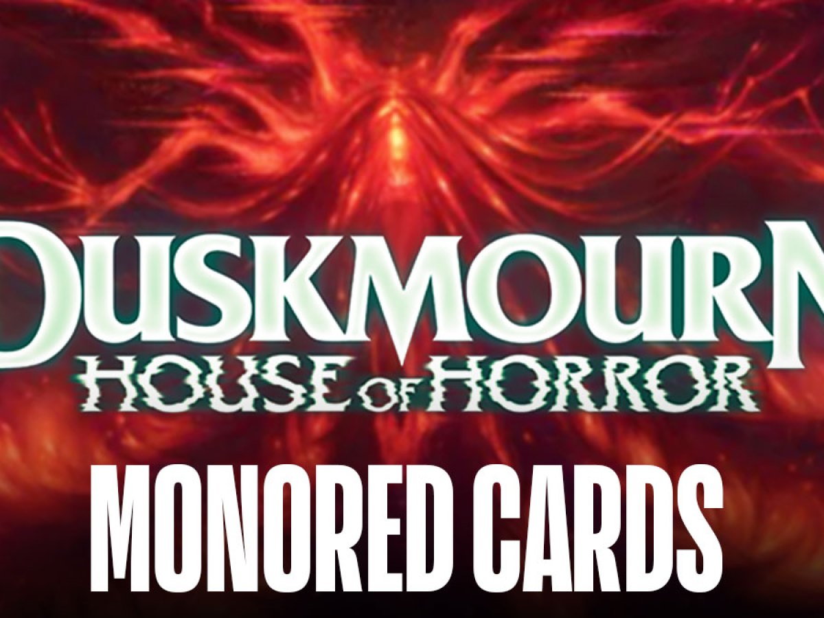 MTG Duskmourn - All Monored Cards Revealed