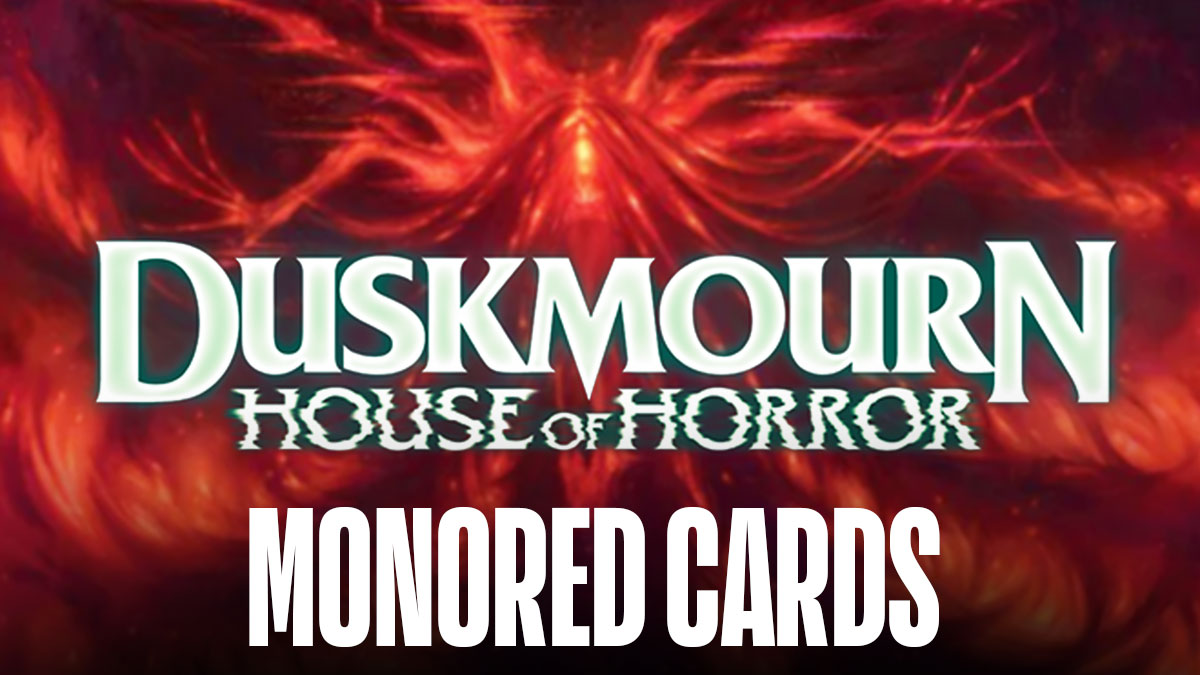 MTG Duskmourn Monored Cards