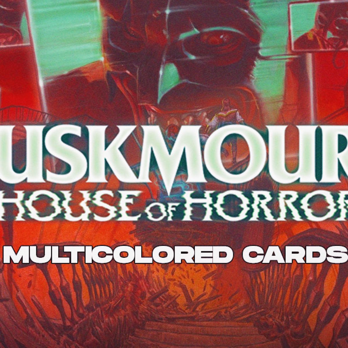 mtg duskmourn poster cards Enduring Innocence (Japan Showcase Fracture Foil) [Duskmourn: House of main image 1