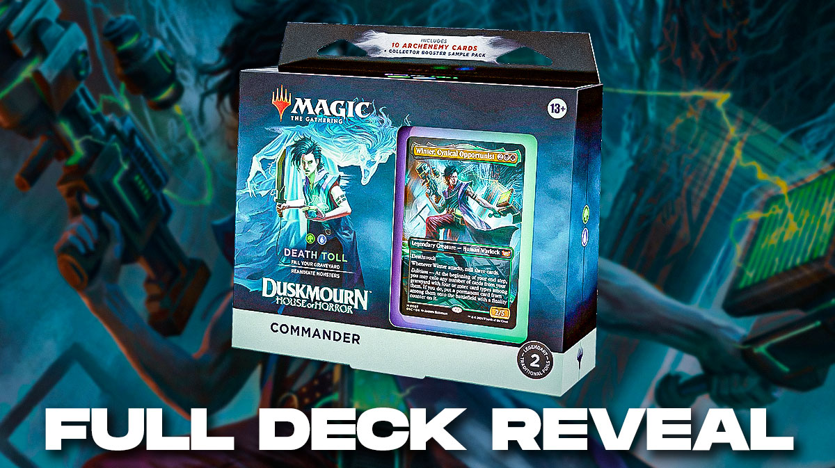 MTG Duskmourn – Death Toll Full Deck Reveal