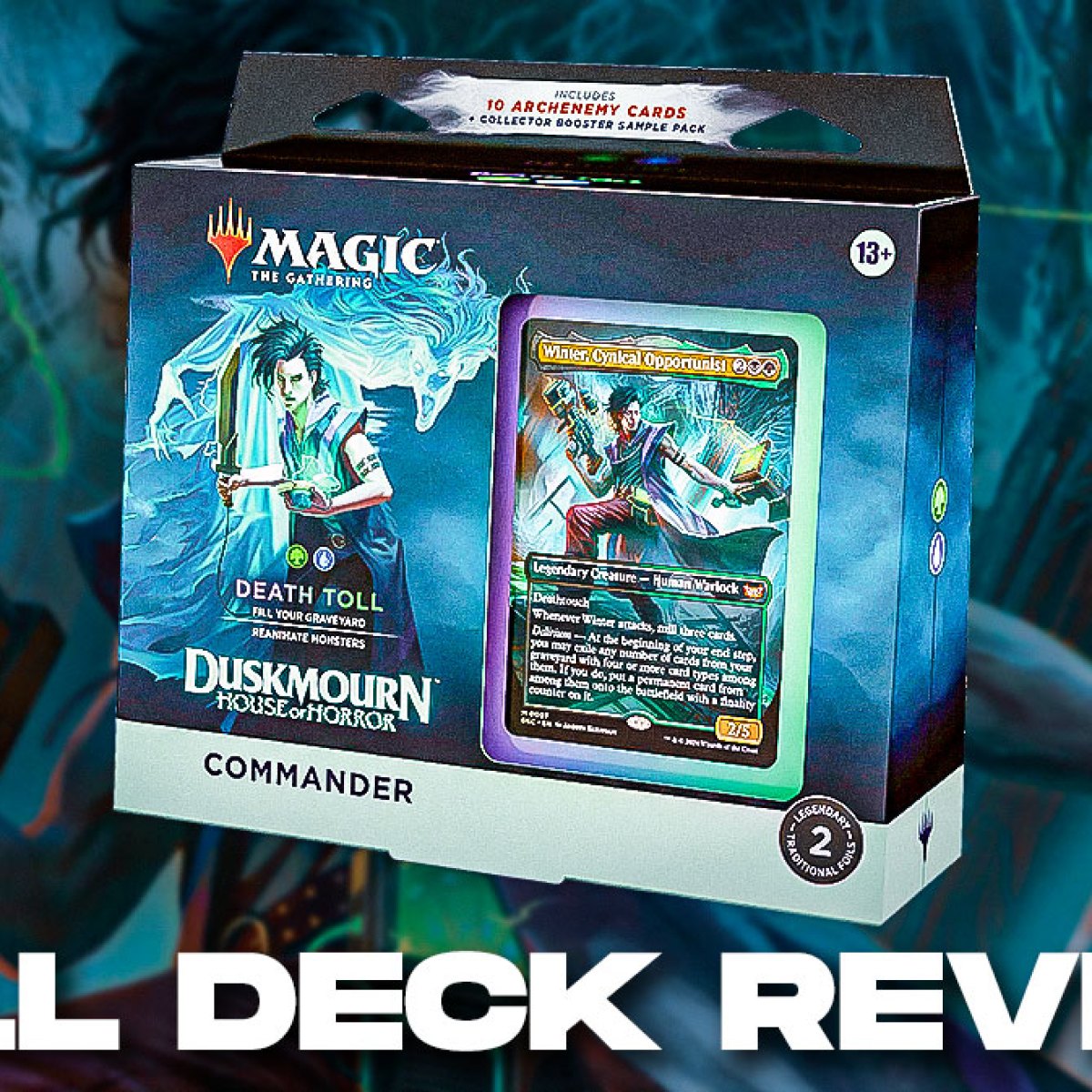 MTG Duskmourn - Death Toll Full Deck Reveal