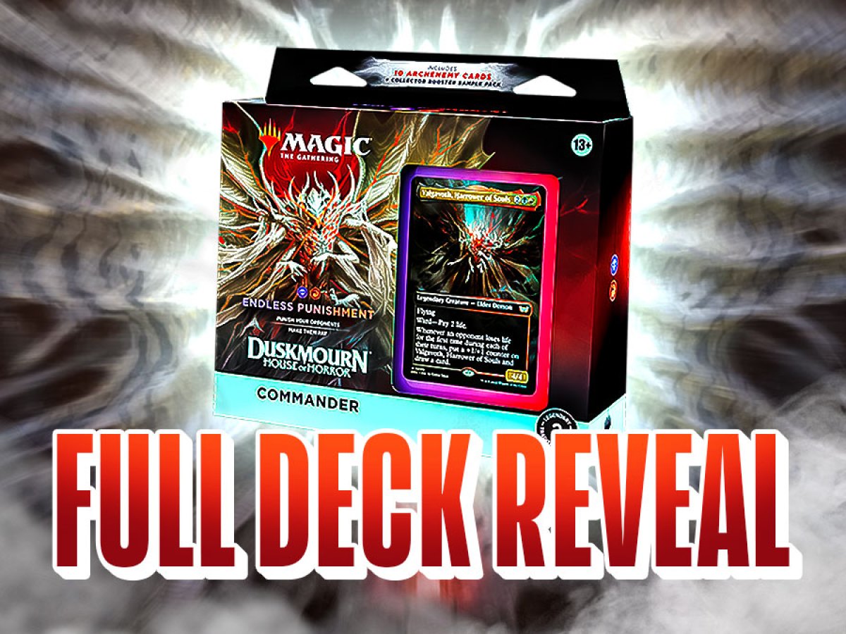 MTG Duskmourn - Endless Punishment Full Deck Reveal