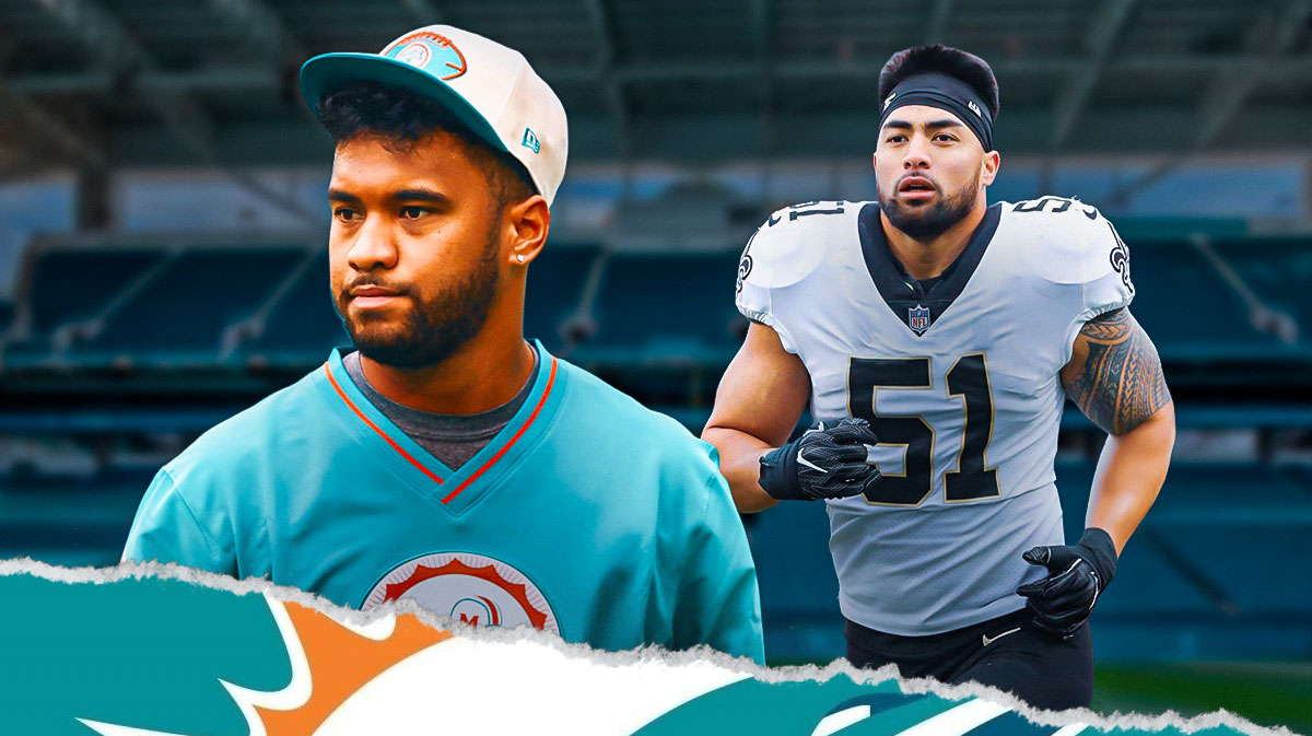 Dolphins QB Tua Tagovailoa, Manti Te'o