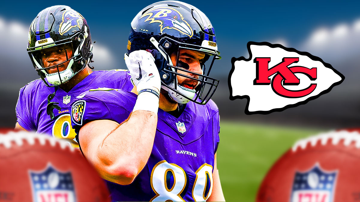 Ravens QB, Lamar Jackson, TE Mark Andrews, Chiefs