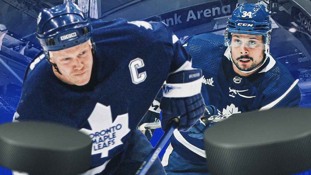 Maple Leafs star Auston Matthews chasing a Mats Sundin team record.