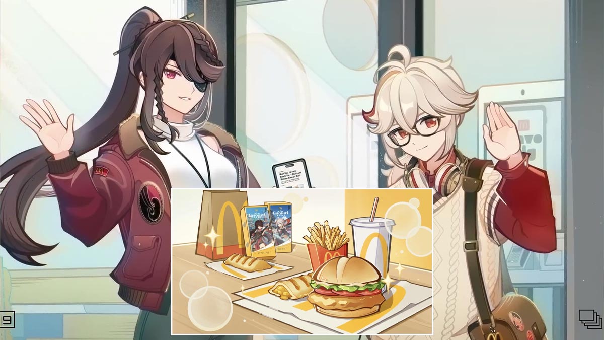 McDonald's Genshin Impact Collab Food también ofrece recompensas en el juego