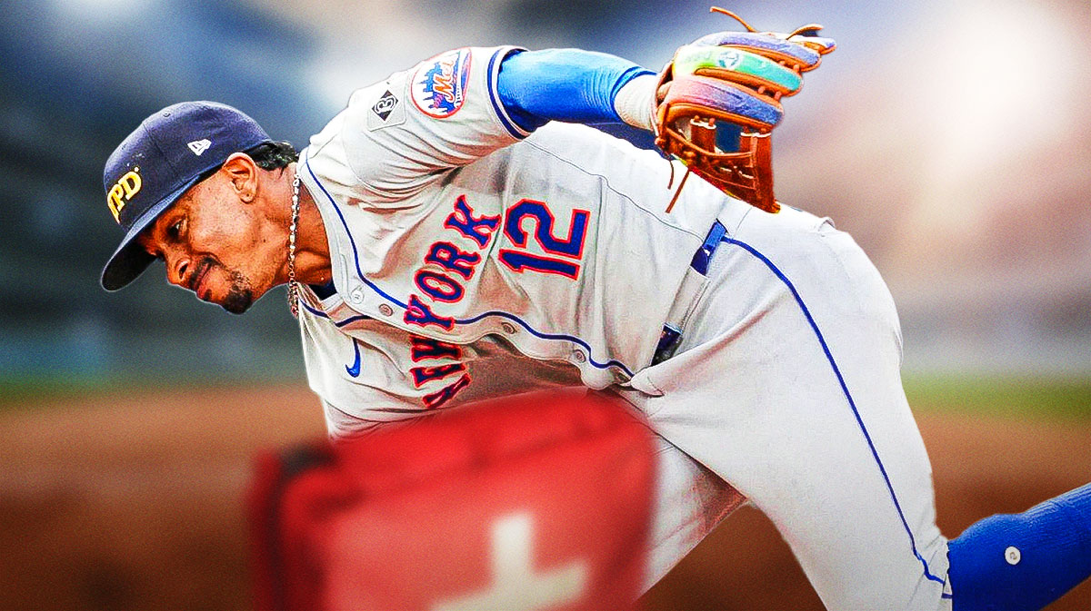 Mets star Francisco Lindor in pain